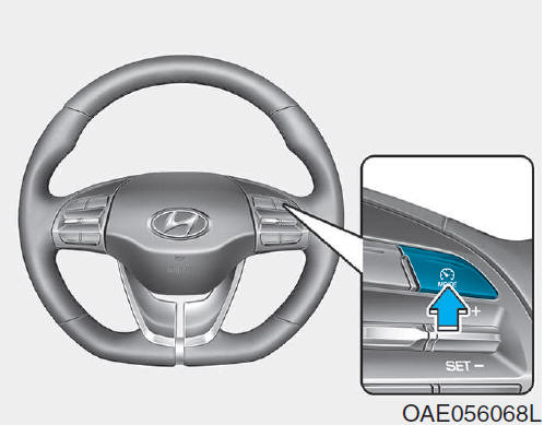 Schakelaar Smart Cruise Control