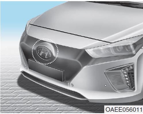 AEB-radarsensor vóór