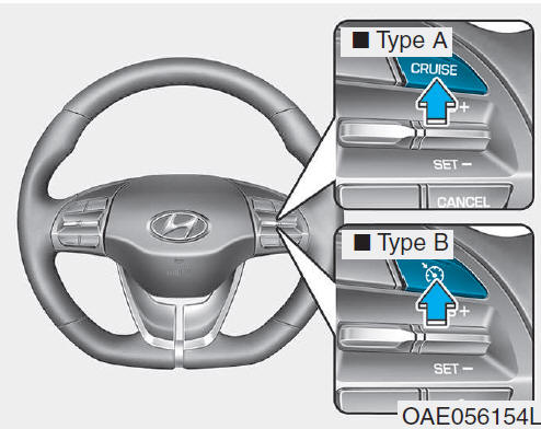 Instellen van de gevoeligheid van de Smart Cruise Control 