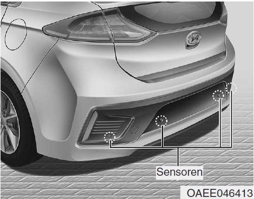 Parking assist system achter