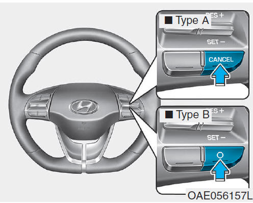 De Smart Cruise Control wordt tijdelijk uitgeschakeld wanneer