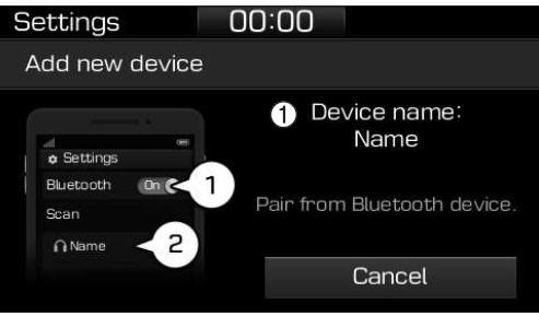 Het eerste Bluetooth-apparaat koppelen