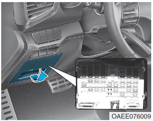 Vervangen zekering dashboard