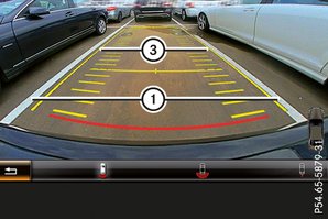 Met stuuruitslag dwars achteruit inparkeren 