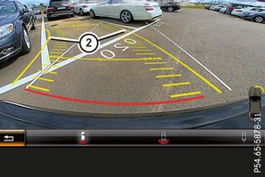 Met stuuruitslag dwars achteruit inparkeren 