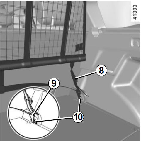 Bagagebevestigingsnet