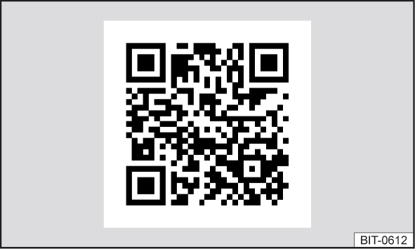 QR-code met verwijzing naar de internetpagina's voor de controle van de compatibiliteit van de apparaten