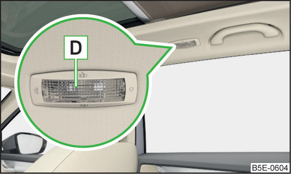 Binnenverlichting achterin: Variant 3