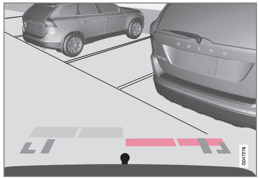 Auto's met parkeerhulpsensoren achter